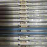 bande led blanche jaune moderne connecteur led qr code télévision backlight strip