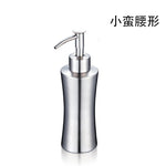 distributeur savon liquide acier inoxydable 350ml moderne argente pompe