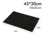 tapis bar noir perforé moderne antidérapant résistant chaleur durable maison bar