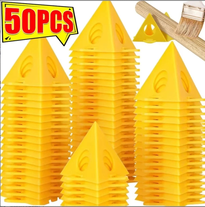 supports peinture mini cones orange pratiques utilitaires 60mm 50mm