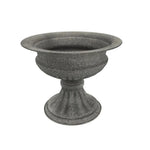 vases fleurs or blanc relief métal classique décoration table rond élégants large