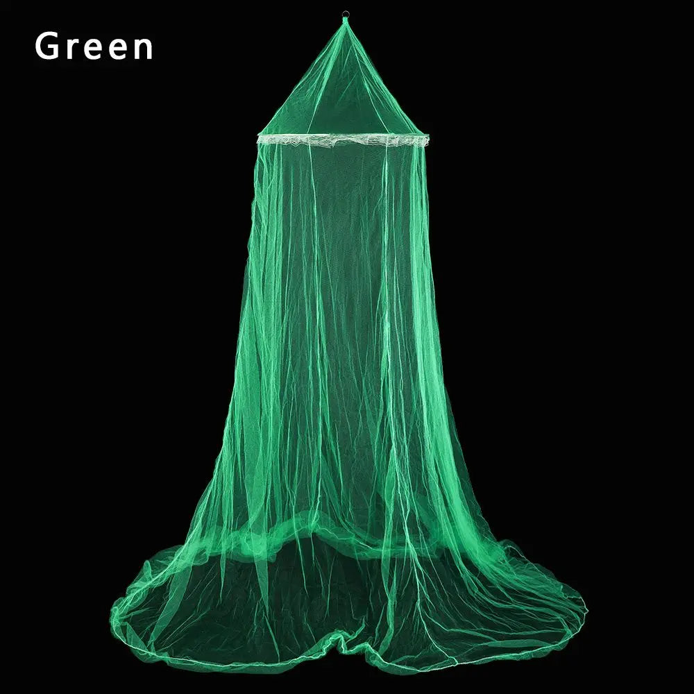 filet protection anti insectes transparent vert moderne anneau métallique minimaliste chambre polyester coton treated