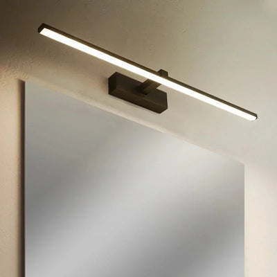 Applique murale LED moderne pour miroir de salle de bain en cadre blanc