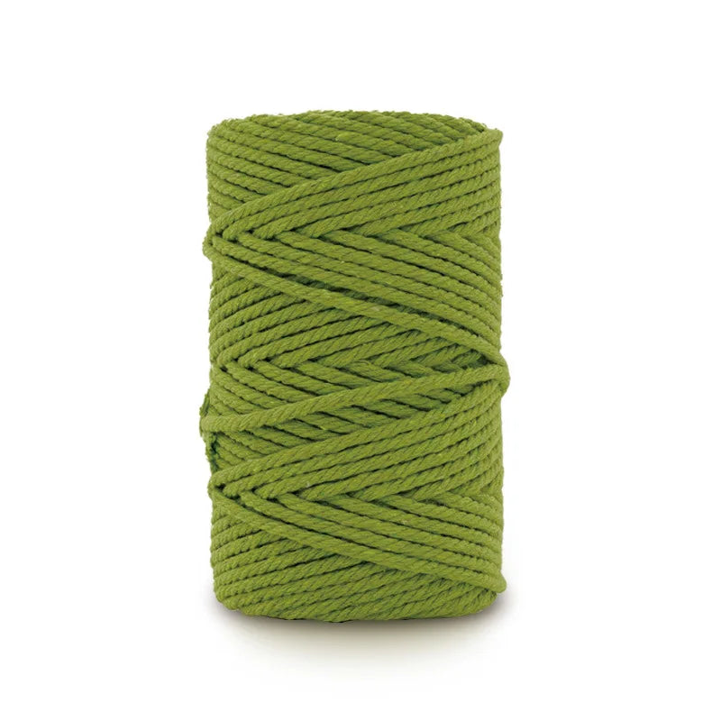 fil macramé coton texturé blanc noir gris bleu rose rouge vert jaune violet artisanal