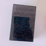 boîte rangement réutilisable métal aluminium moderne rectangle noir argent rose doré bleu respectueux environnement