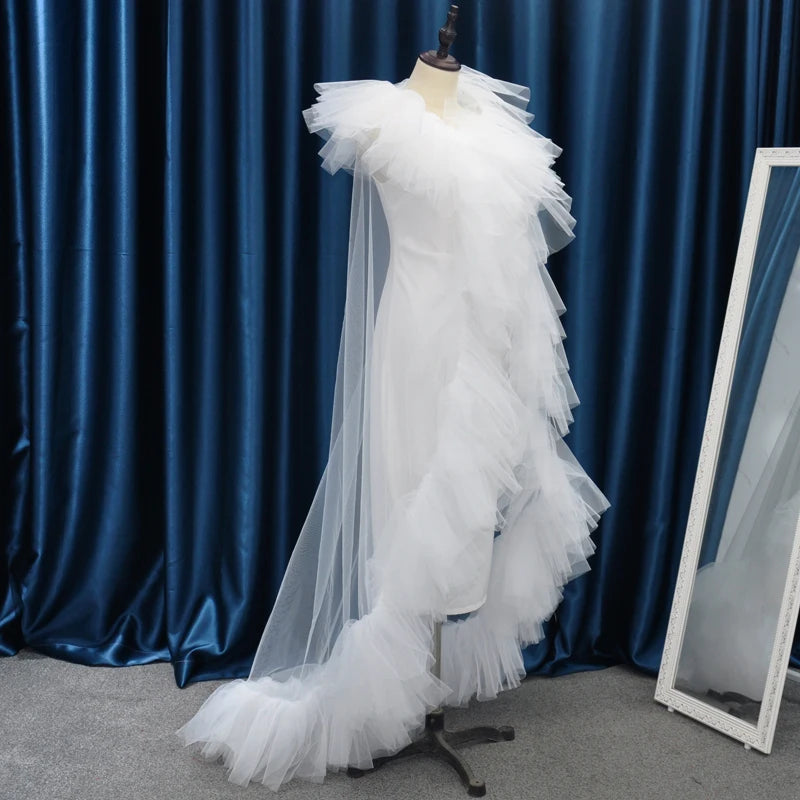 voile mariée tulle plissé blanc crème rose noir vert classique élégant opacité festonné