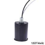 support ampoule led vis céramique noir doré cuivre argenté moderne facile