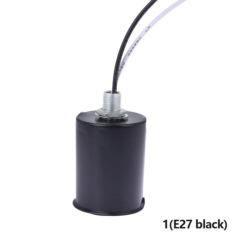 support ampoule led vis céramique noir doré cuivre argenté moderne facile