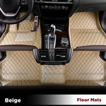 tapis sol coffre cuir mercedes benz ml w164 2008 2011 luxe noir