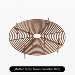 protecteur sol plante marron clair grille moderne pot fleur 19cm 30cm