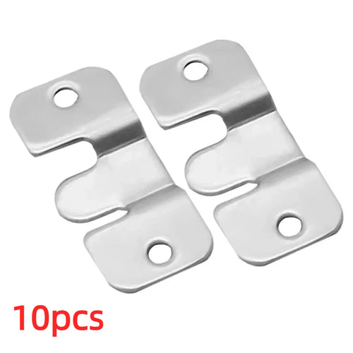 supports muraux argentés modernes tableaux miroirs acier inoxydable utilisation multiple 35mm 19mm