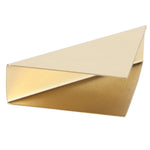 rangement serviettes papier porte doré acier inoxydable moderne brossé mat triangulaire chambre cuisine bain
