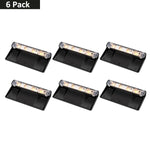 applique solaire led noir haute luminosité ip65 double sided tape vis moderne
