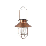 lampe suspendue cuivre vintage solaire filament ip44 extérieur contemporaine rustique jardin