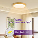 lampe bois grain moderne led 2000 82000 lumens facile toucher interrupteur