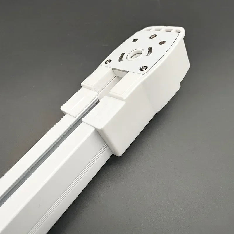 rideau polonais moderne accessoire voie moteur piste gearbox rail entretien intelligent fixations clips métal