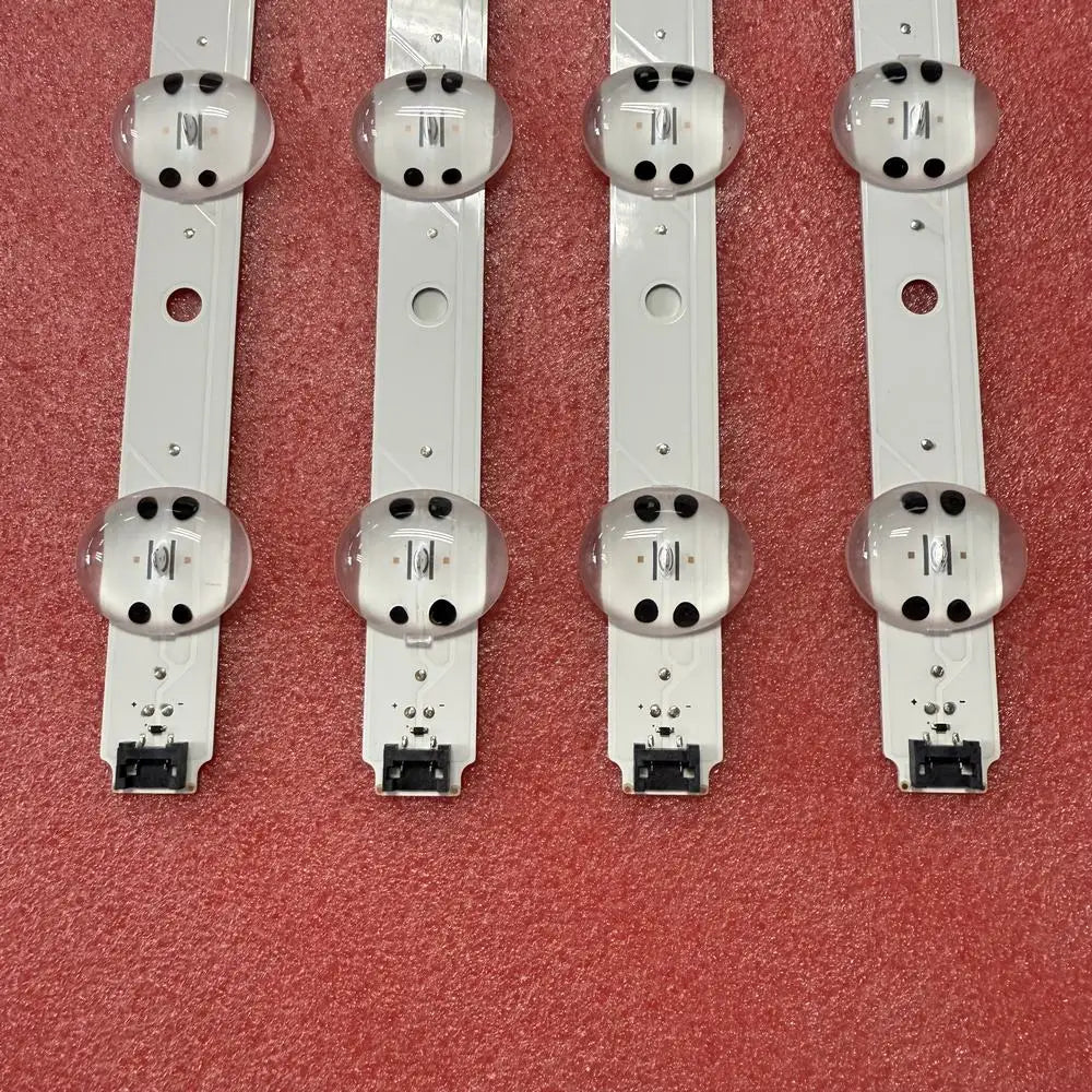 Bande LED rétro-éclairage TV aluminium 4 pièces vue d'ensemble