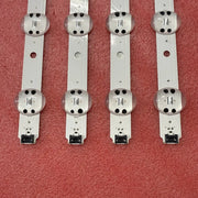 barres lumineuses led éclairage ambiance blanc noir lentilles transparentes décoration industrielle fixations techniques