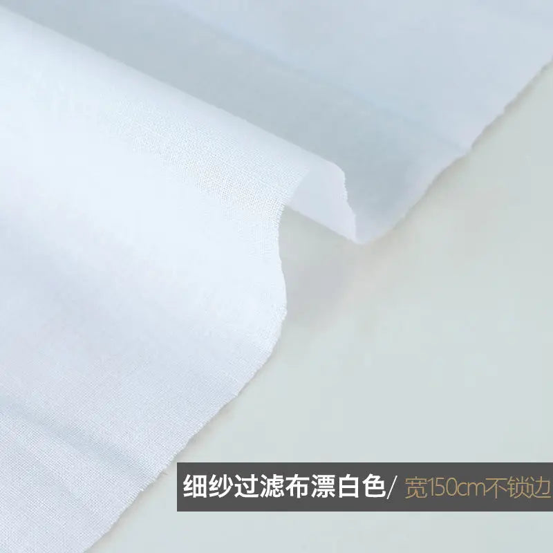 serviettes lingettes toile fine tissu respirant polyester beige clair blanc classique