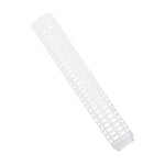 support plante plastique blanc moderne grille mailles régulières insertion sol