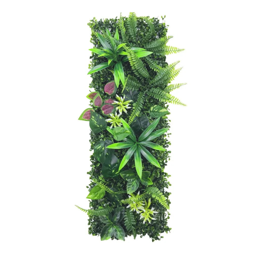 panneau mural végétal artificiel décoration maison feuilles fleurs moderne naturel tapis eucalyptus sans arrosage