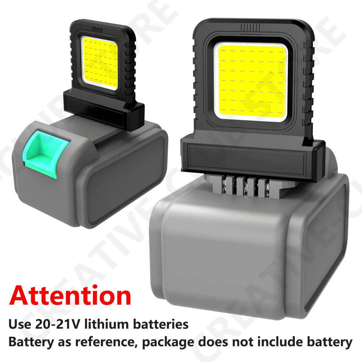 lampe torche led noire jaune rechargeable construction camping 180 lm pratique robuste