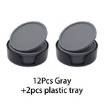 sous verres silicone noir gris moderne respectueux environnement tasses verre bière