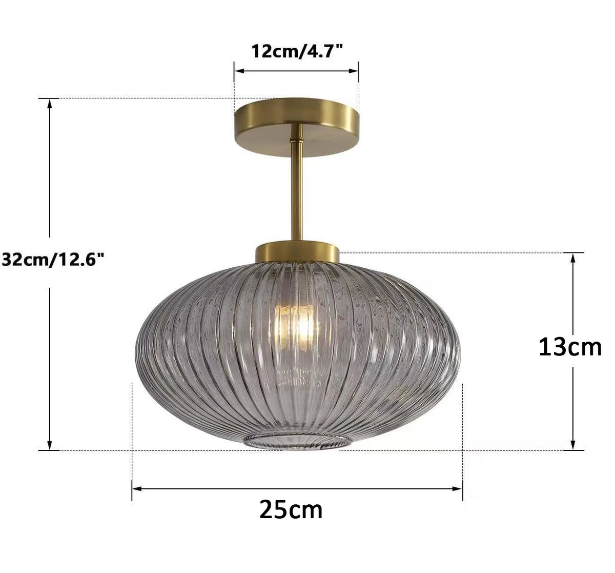 lampe suspendue moderne vert rayures opaques chambre salon led fixée éclairage