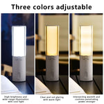lampe camping pliable rechargeable led blanc moderne 12h éclairage annneau crochet emergency