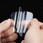 adhésif double face réutilisable transparent imperméable pratique mur meubles 6cm 6cm