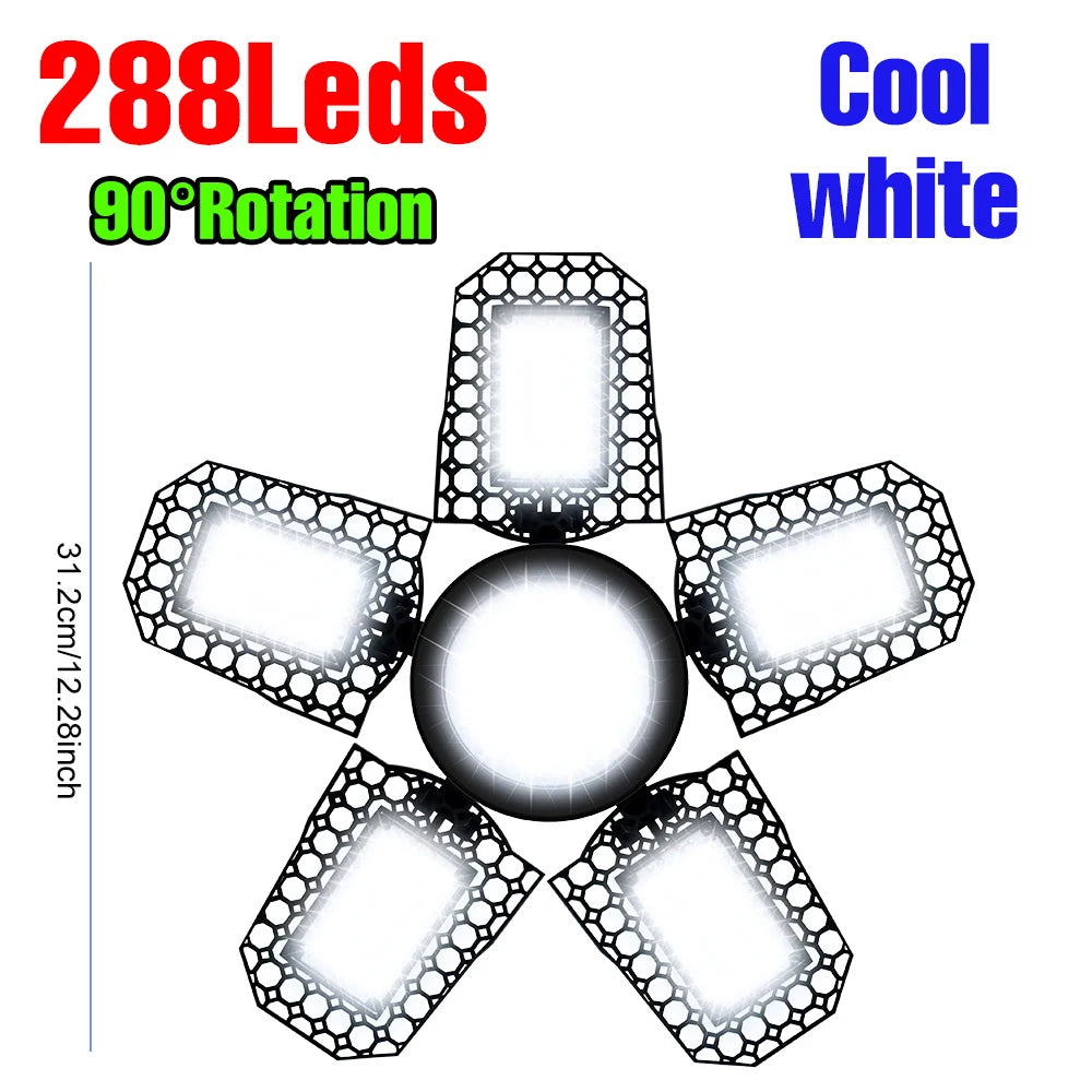 lampe led déformable noire grille hexagonale moderne e27 haute luminosité 20000h