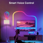 Ruban LED néon flexible WiFi contrôle vocal Alexa