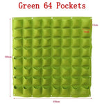 porte plantes mural vert texture feutre moderne fixations grilles plantes succulentes deco maison