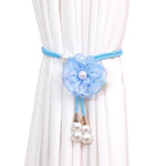ruban fenêtre fleur décoration romantique blanc vert violet noir rose