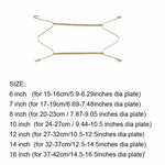 support assiettes doré moderne clips métalliques 10 12 14 16 pouces.linspace('', 2)
