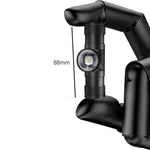 torche lampe rechargeable led zoomable 18650 batterie 180 degres camping pêche chasse