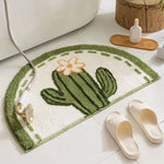 tapis bain fleuri imperméable résistant décoration moderne intérieur extérieur voyage İslam prière