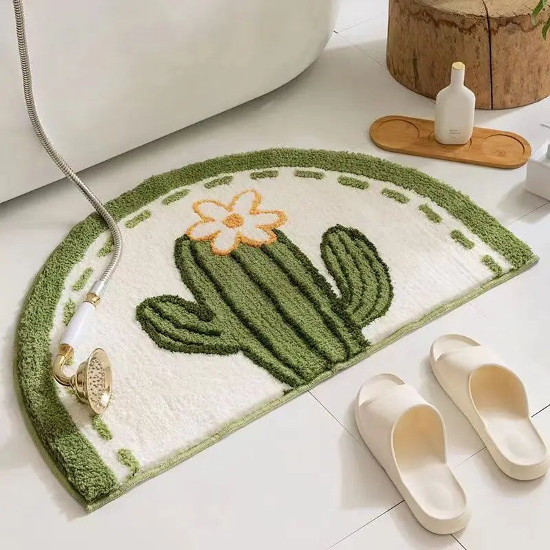 tapis bain fleuri imperméable résistant décoration moderne intérieur extérieur voyage İslam prière