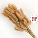 décoration boho bouquet plumes séchées naturel anniversaire mariage table beige blanc rose pale
