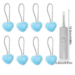 clips lit forme cœur velours rouge rose bleu gris moderne adhésif ensemble fixe housse