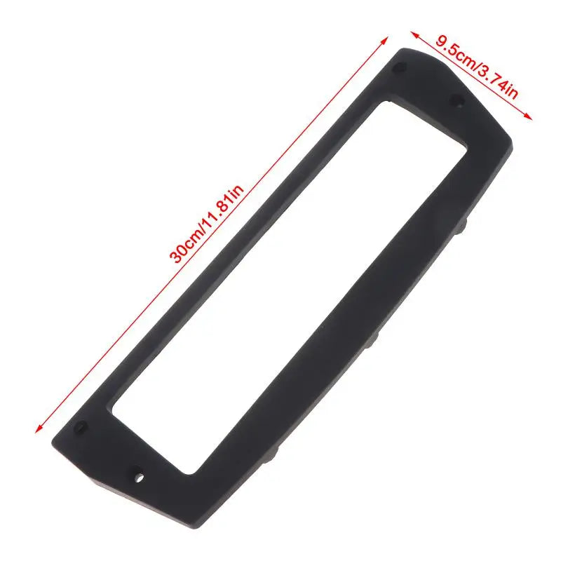 accessoire voiture noir moderne grille ventilation anneau fixation plaque protection