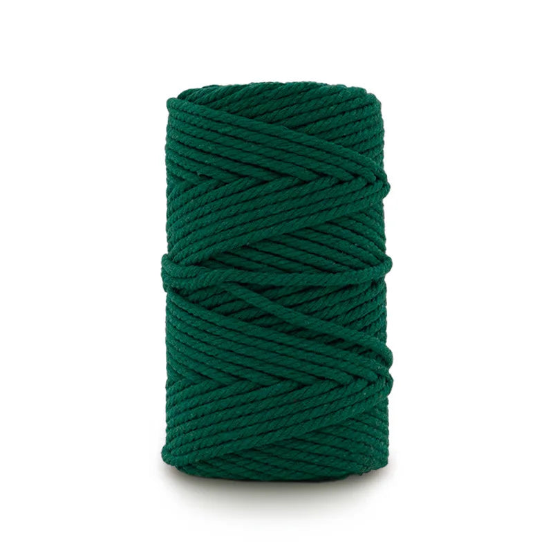 fil macramé coton texturé blanc noir gris bleu rose rouge vert jaune violet artisanal