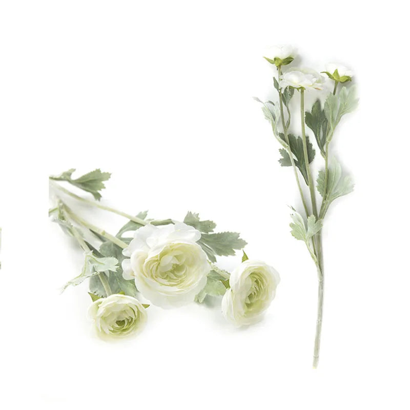 décoration intérieure bouquet artificiel rose blanc jaune moderne minimaliste 50cm hauteur
