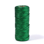 ficelle polyester 100m 1.5mm glitter violet doré bleu vert rouge moderne boîte cadeau fleur