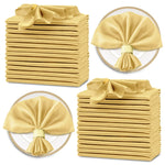 serviettes table satin rouge classiques 30x30cm coton opaques