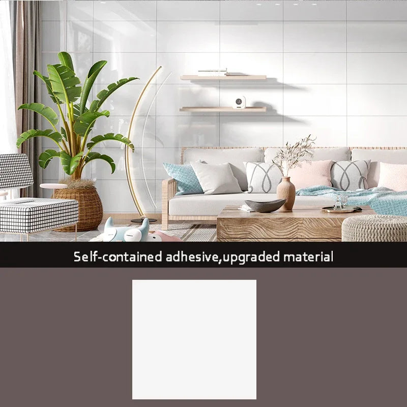 panneaux decoratifs murals marbre gris blanc adhésifs imperméables anti moisissures modernes resistant humidité respectueux