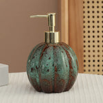 distributeur savon liquide céramique texture marbrée moderne bleu rouge vert jaune