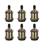 supports ampoule e26 e27 or cuivre noir argent moderne industriels lisses occlusifs eyelets pack
