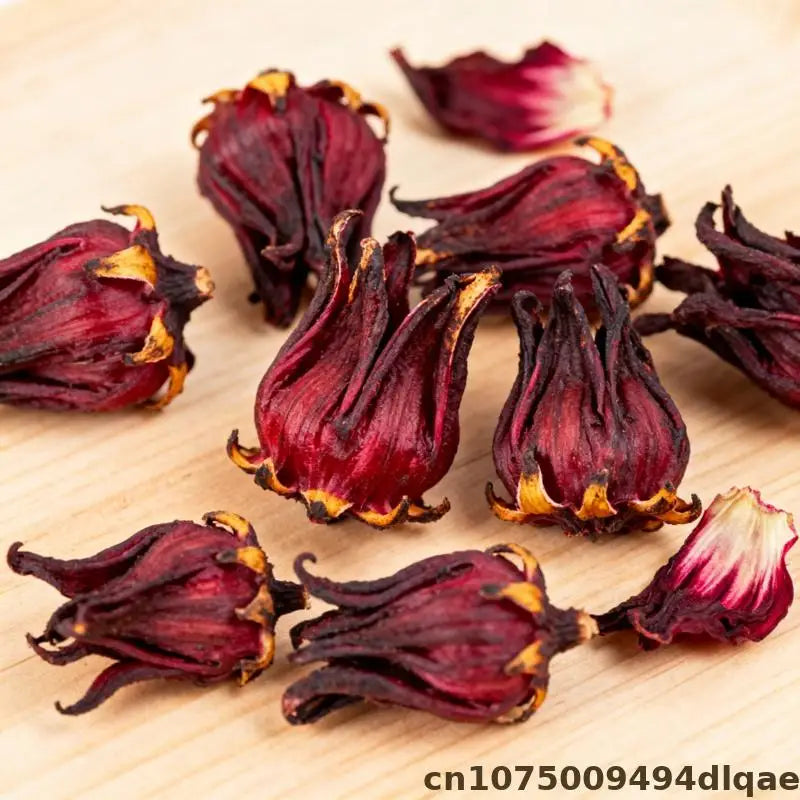fleurs séchées hibiscus rouge naturel rustique décoration intérieure anniversaire mariage événement festif création artisanale