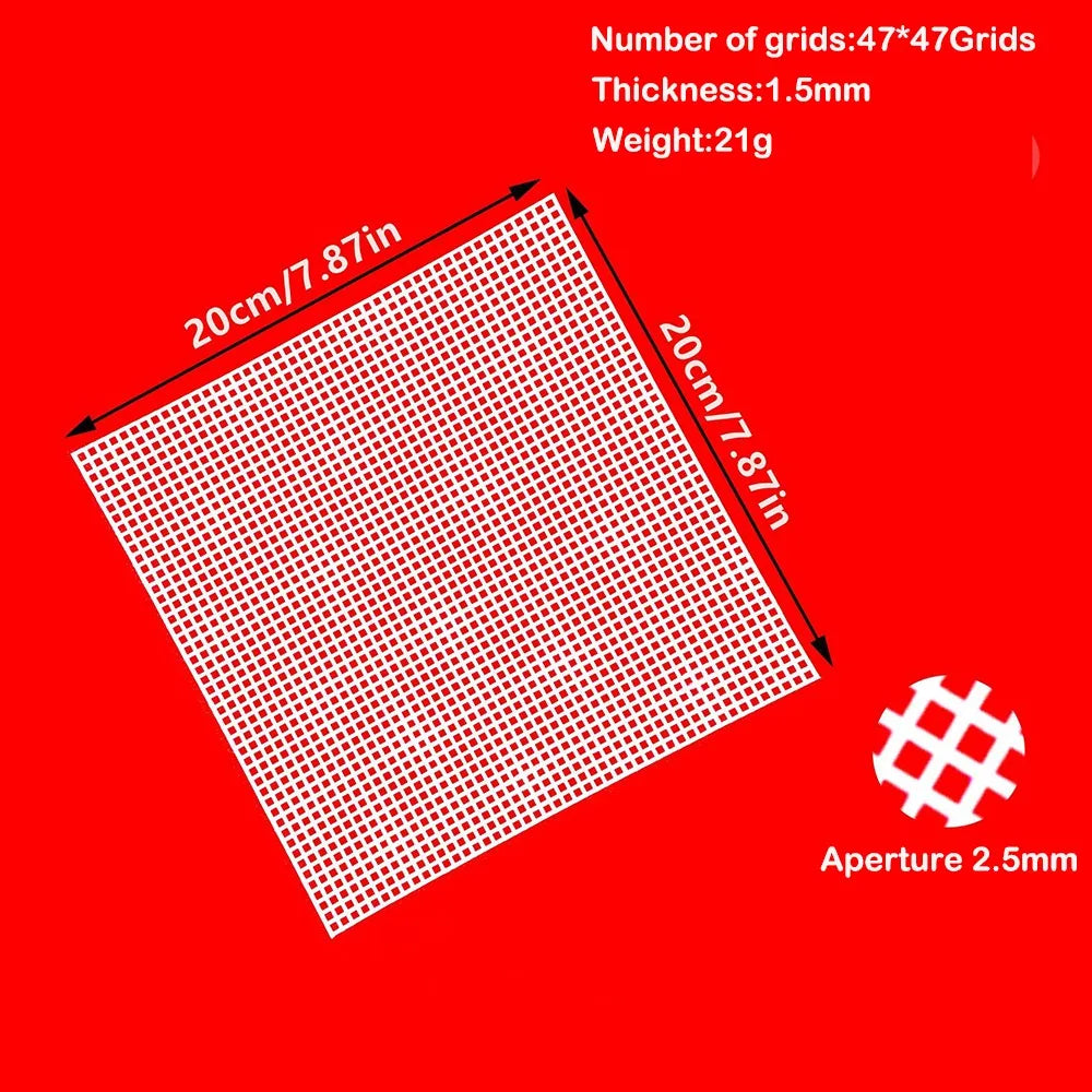 grille maille nylon blanc moderne opacité 33x50cm 60x42cm 20x33cm 30x30cm tissu durable sacs plastique